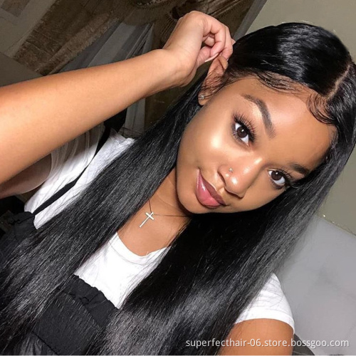 straight hair bundles 100% Human Virgin Remy Hair Unprocessed  Brazilian straight hair bundles with closure